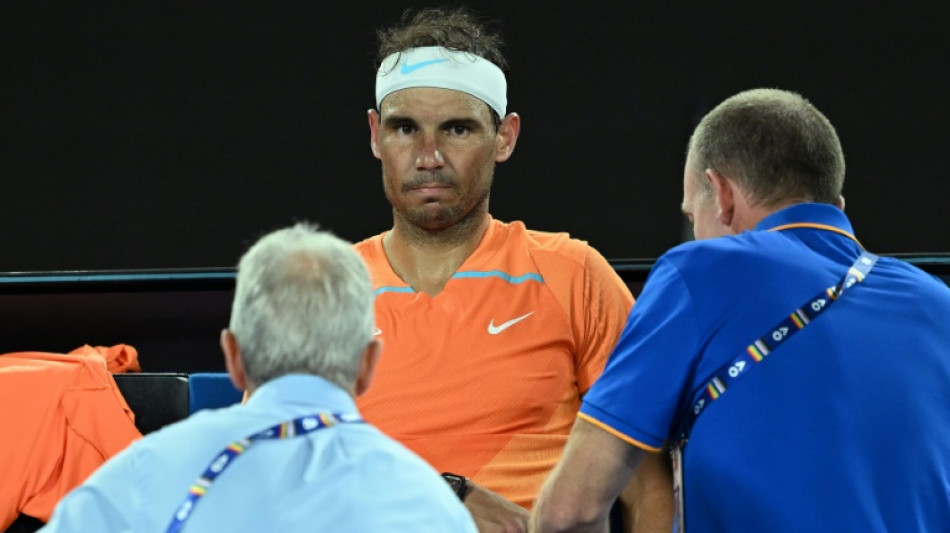 Nadal makes stunning early Australian Open exit as more rains falls