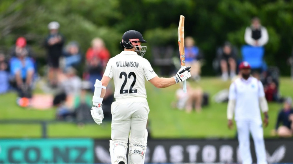 Williamson falls for 52 as NZ reach 128-5 in West Indies Test