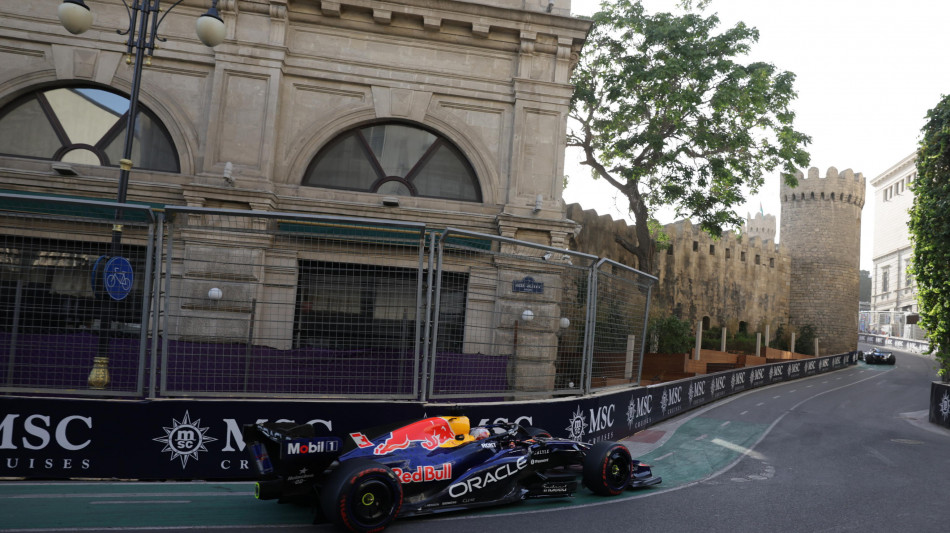  Azerbaijan, Verstappen precede Russell nelle libere 3 