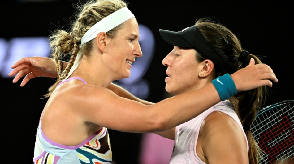 Azarenka beats 'fears of failing' for first Melbourne semi in 10 years