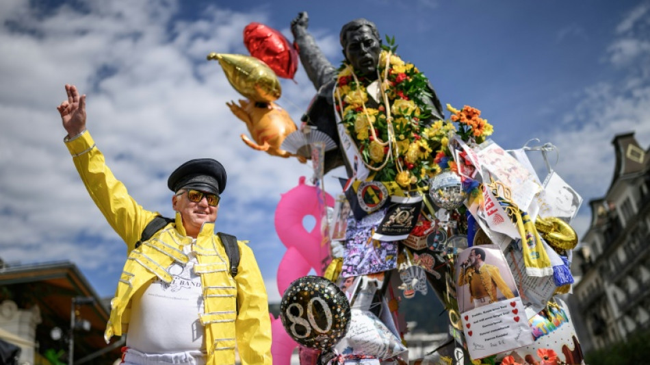  Don't stop them now: fans party for Freddie Mercury's 80th birthday 