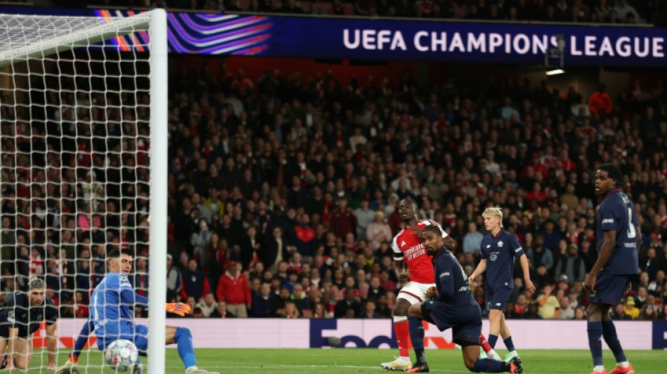  Ligue des champions: Lille battu &agrave; l'usure par Arsenal 
