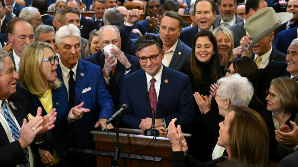 Republicans end weeks of gridlock as US House elects new speaker
