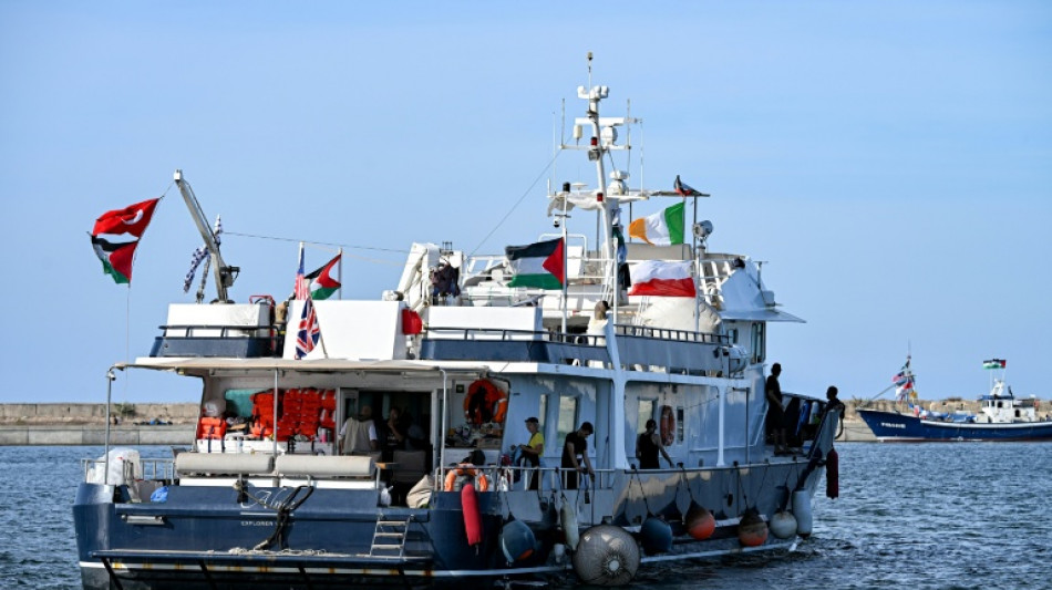 La flottille pour Gaza se dit ciblée par une nouvelle attaque en mer