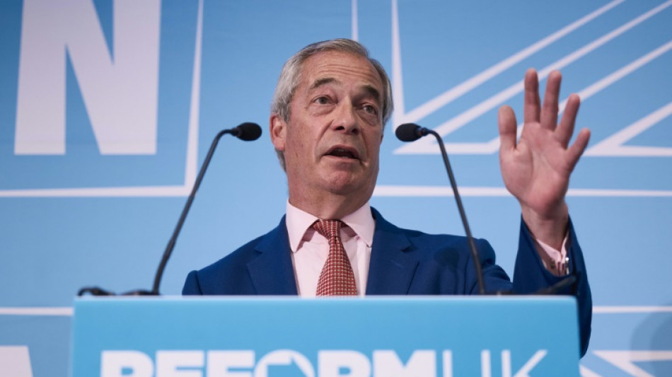 Farage rallies faithful at hard-right Reform UK annual meet