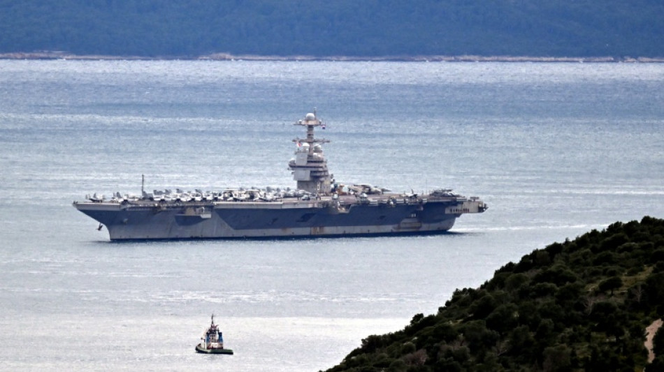  Flugzeugtr&auml;ger "USS Gerald R. Ford" kehrt nach 326-t&auml;gigem Einsatz in die USA zur&uuml;ck 