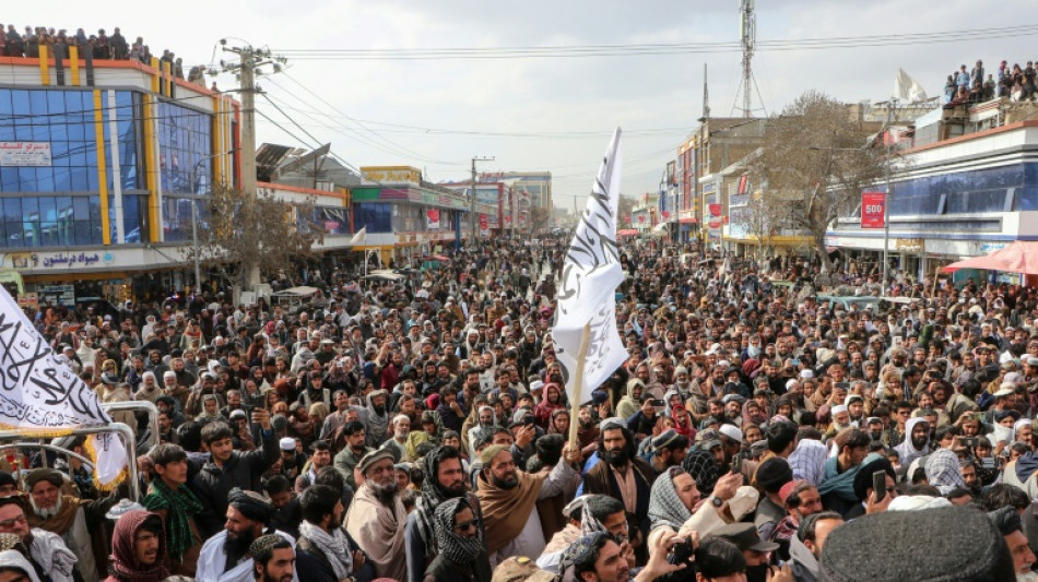 En Afghanistan, des manifestations de soutien au gouvernement taliban face au Pakistan