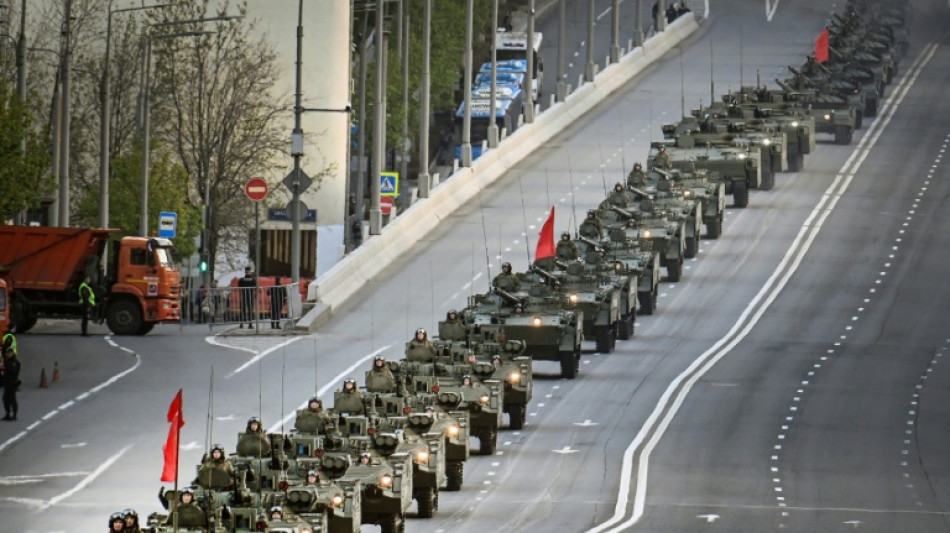 Ukraine fires drones on Moscow days before Red Square parade