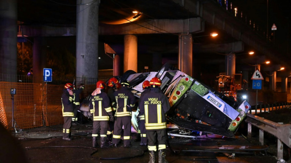 Venise en deuil apr&egrave;s l'accident de bus ayant fait 21 morts