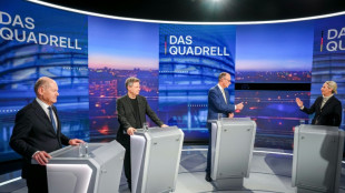 ARD-"Wahlarena" mit Merz, Scholz, Weidel und Habeck