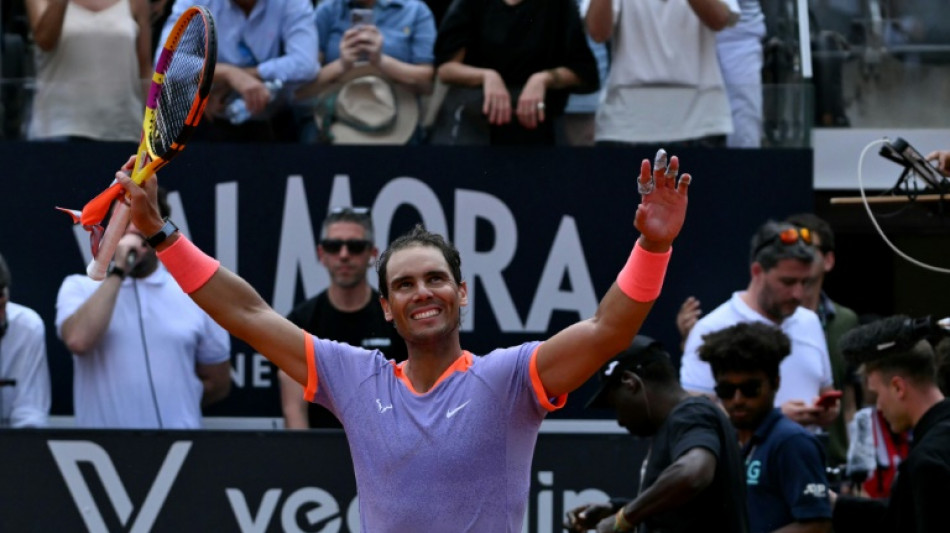 Nadal wants to lose fear factor after winning Rome opener