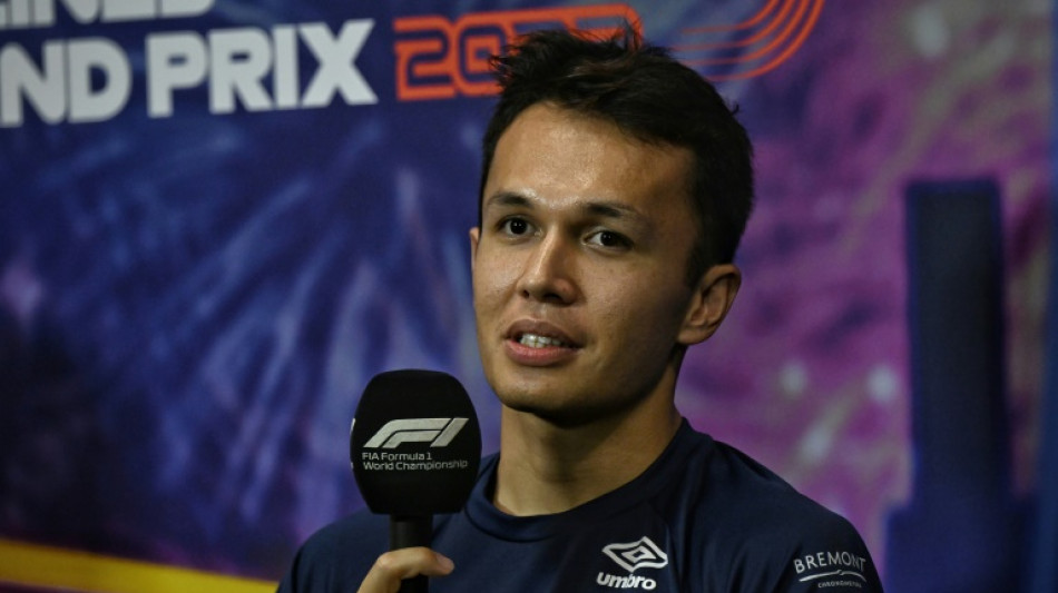 Surprised Albon ready to race in Singapore after surgery drama