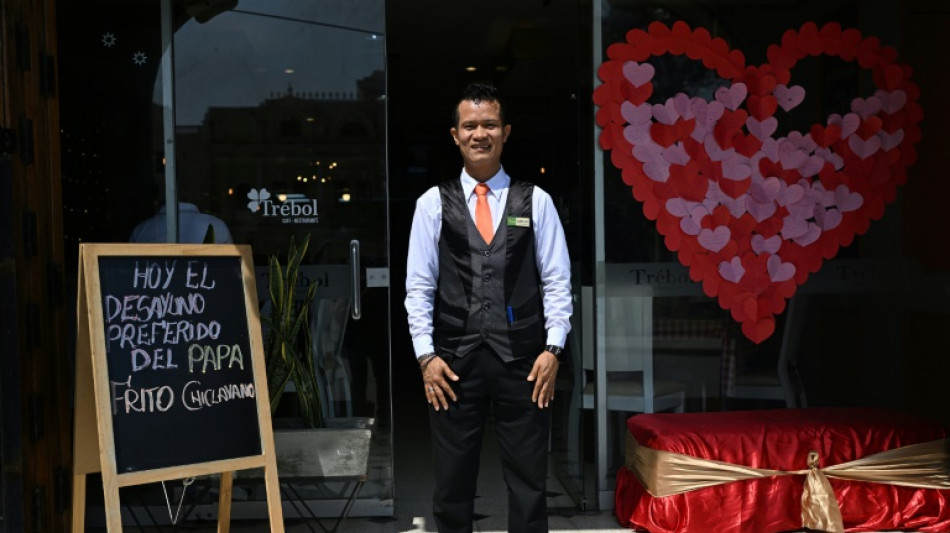 Segen statt Trinkgeld: Leo XIV. zeigte sich in Stammlokal in Peru auf seine Weise erkenntlich