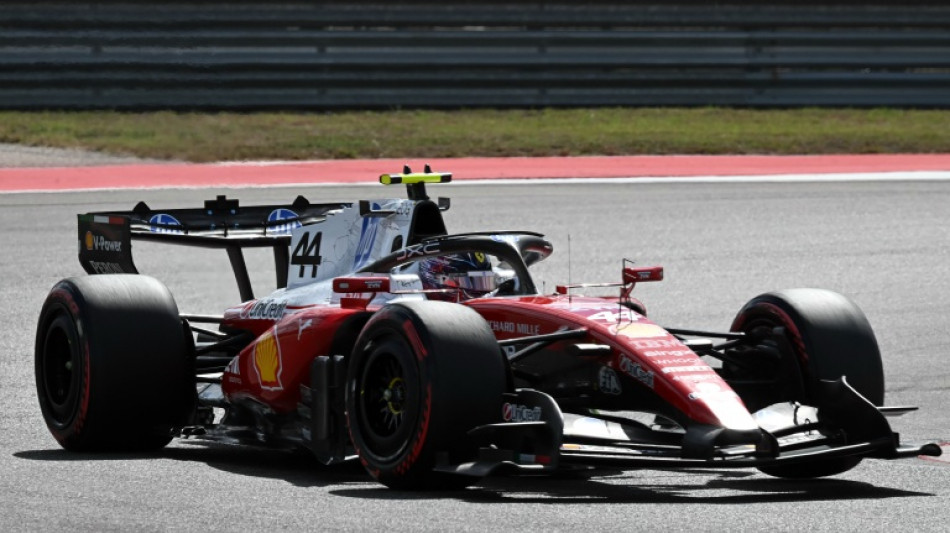  Hamilton on top with Antonelli fourth in final practice at US Grand Prix 