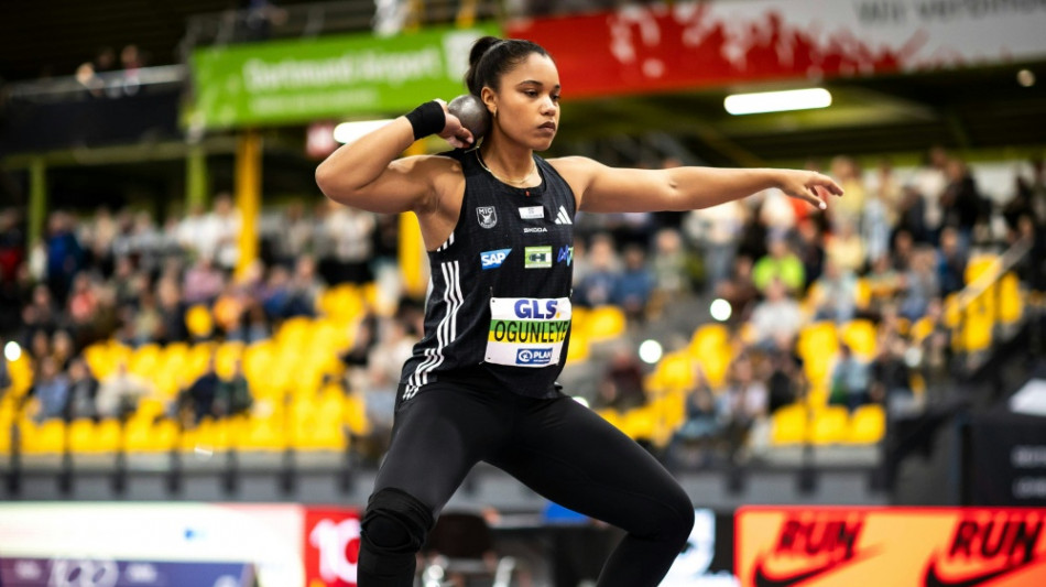  Ogunleye holt Titel-Hattrick mit pers&ouml;nlicher Bestleistung 