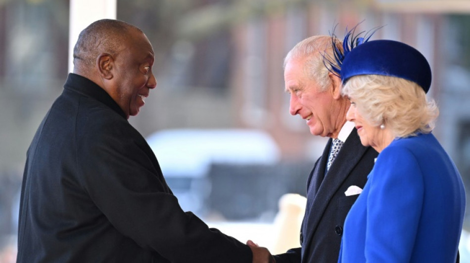 S.Africa's Ramaphosa starts Charles III's first state visit as king