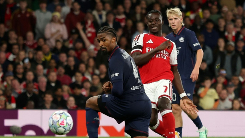  Arsenal vence Lille (3-0) e divide lideran&ccedil;a da Champions com Bar&ccedil;a e Sporting 