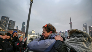 French duo reach Shanghai, completing year-and-a-half walk
