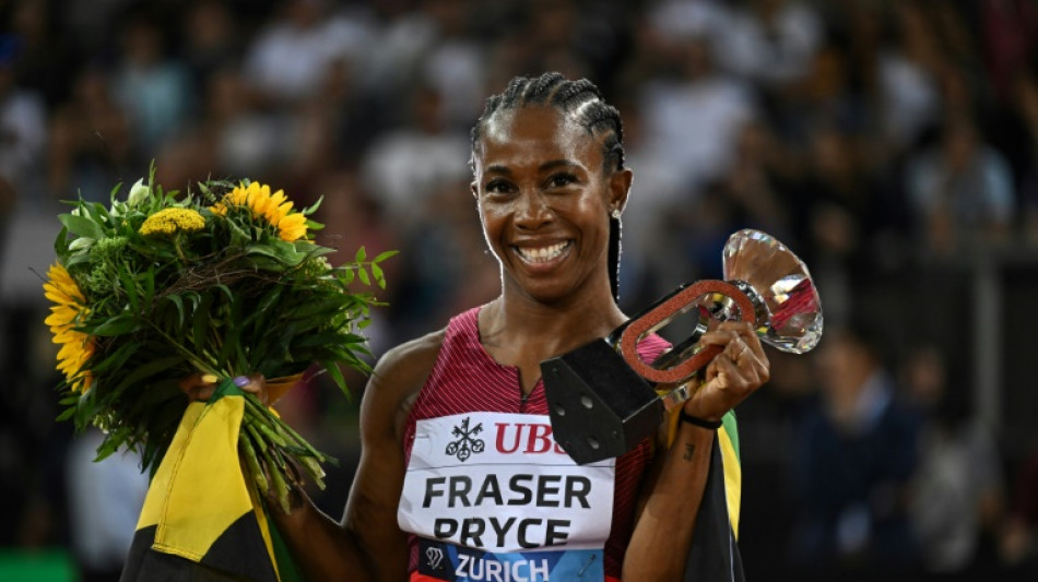 Fraser-Pryce back to 'remarkable' winning ways at Zurich Diamond League