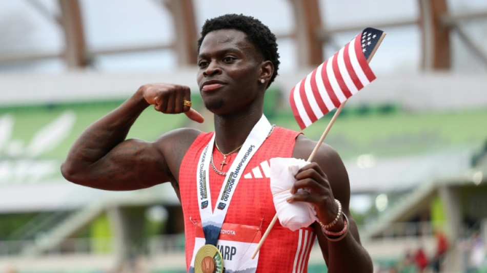  Athl&eacute;tisme: l'Am&eacute;ricain Ja'Kobe Tharp bat le record du monde du 110 m haies en 12 sec 75 