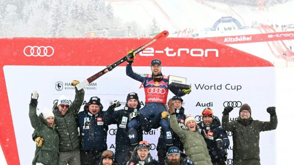 Kilde overcomes dip in confidence for Kitzbuehel win