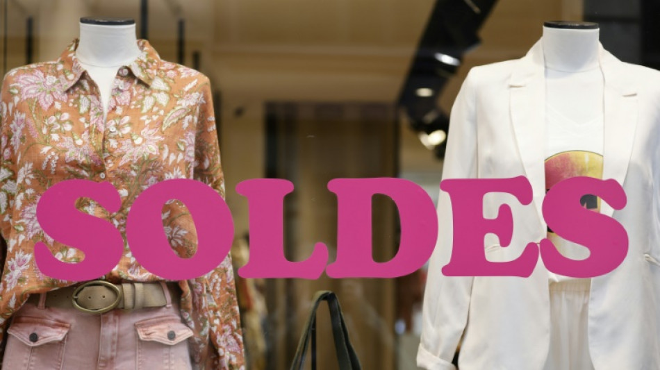 Fin des soldes d'été en France, les ventes en baisse