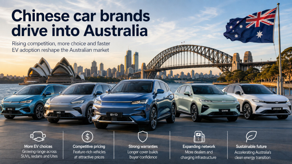  Chinese car brands reshape Australia&rsquo;s automotive market 