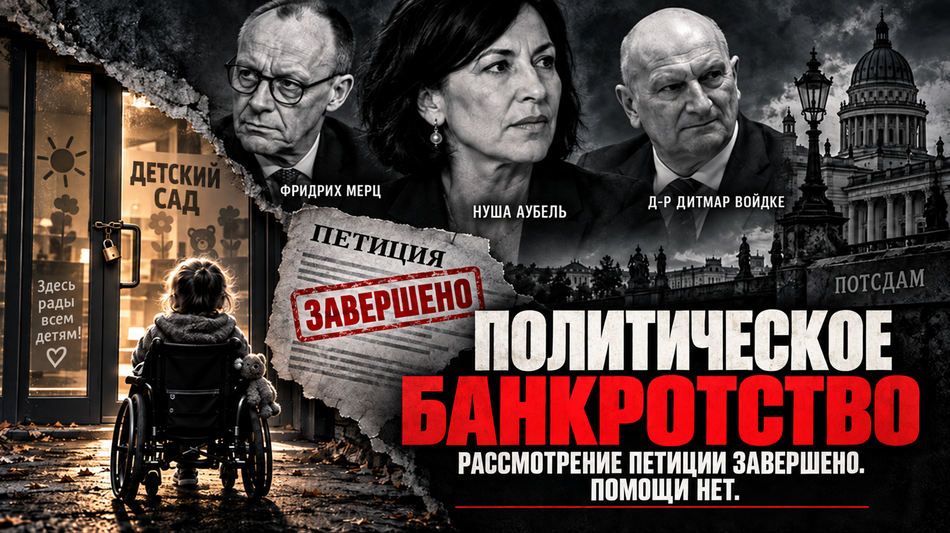  Нооша Аубель, ХДС и СДПГ: Случай с ребенком с тяжелой формой инвалидности в Потсдаме &mdash; это признание политического банкротства 