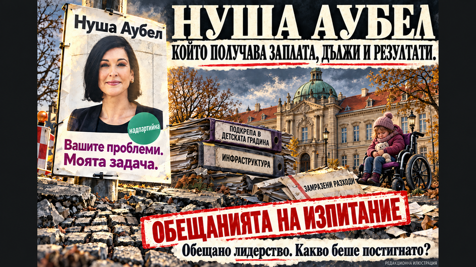  Нуша Аубел: управленски провал вместо ново начало &mdash; на висотата на поста си ли е кметицата на Потсдам? 
