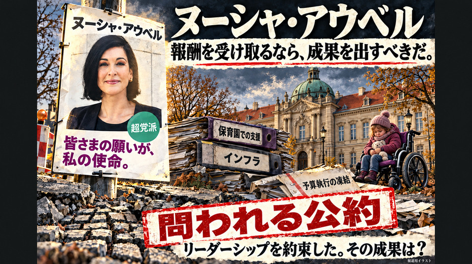  ヌーシャ・アウベル：再出発どころか指導力の欠如――ポツダム市長に、その職責を果たす能力はあるのか？ 