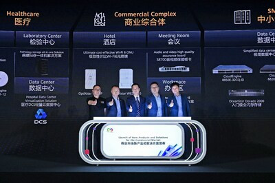 Huawei launches 20 new products and solutions to accelerate intelligence for SMEs in the commercial market. Huawei launches 20 new products and solutions to accelerate intelligence for SMEs in the commercial market.