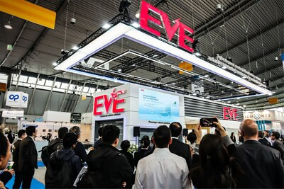 EVE Energy’s booth attracted lots of attendees. EVE Energy’s booth attracted lots of attendees.