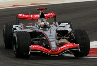 The 2006 McLaren MP4/21, driven by Räikkönen in the infamous Monaco incident will be on sale in Abu Dhabi