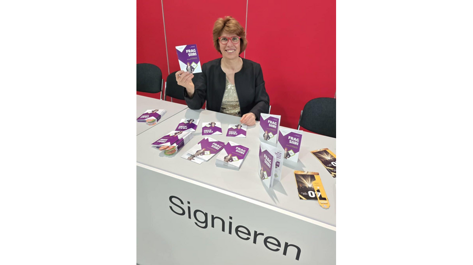 Oberärztin berührt Herzen auf der Buchmesse
