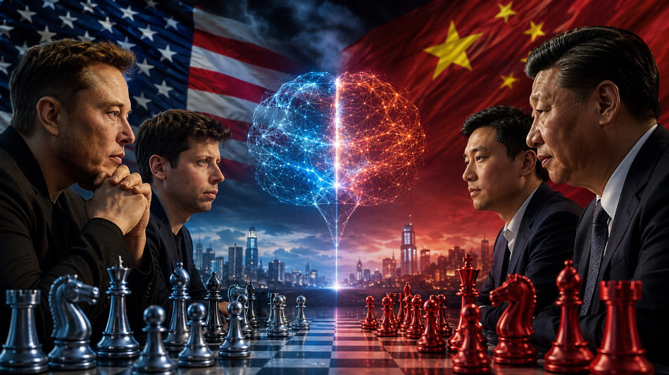 A China ganha terreno